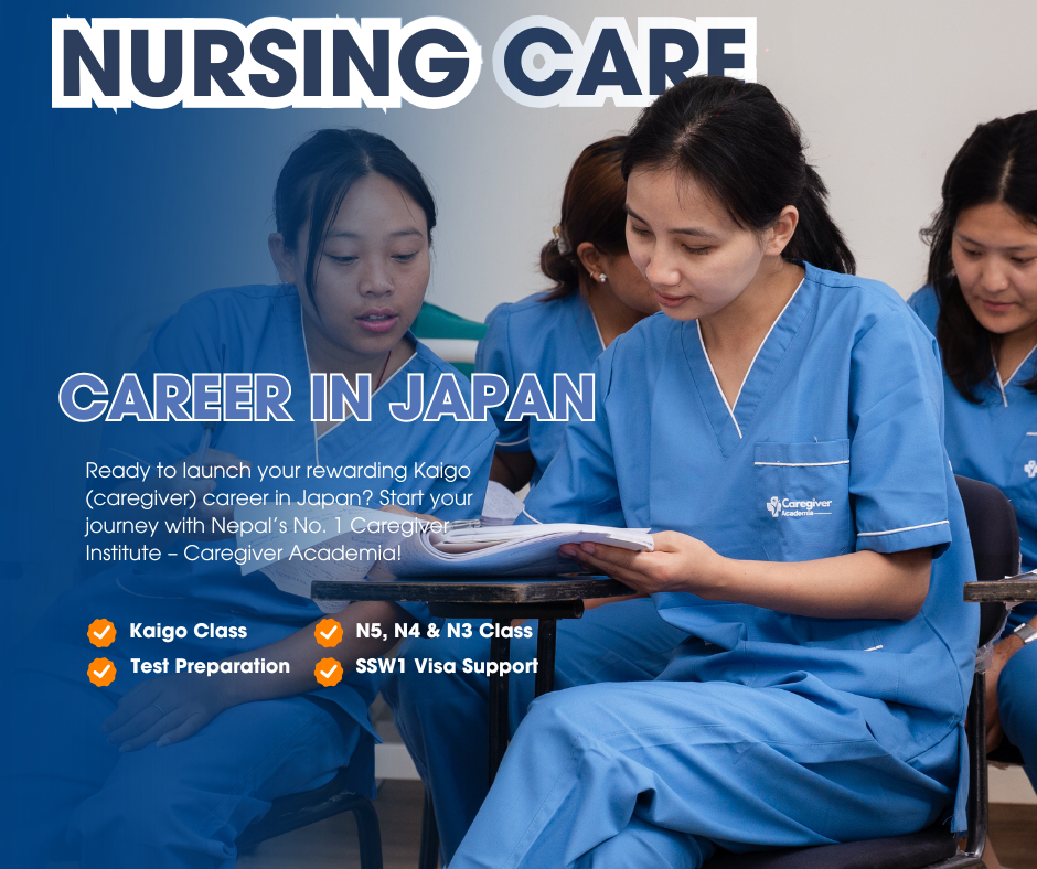 Nepalese Caregivers Eye Japan’s Growing Nursing Care Sector Under SSW-1 Visa